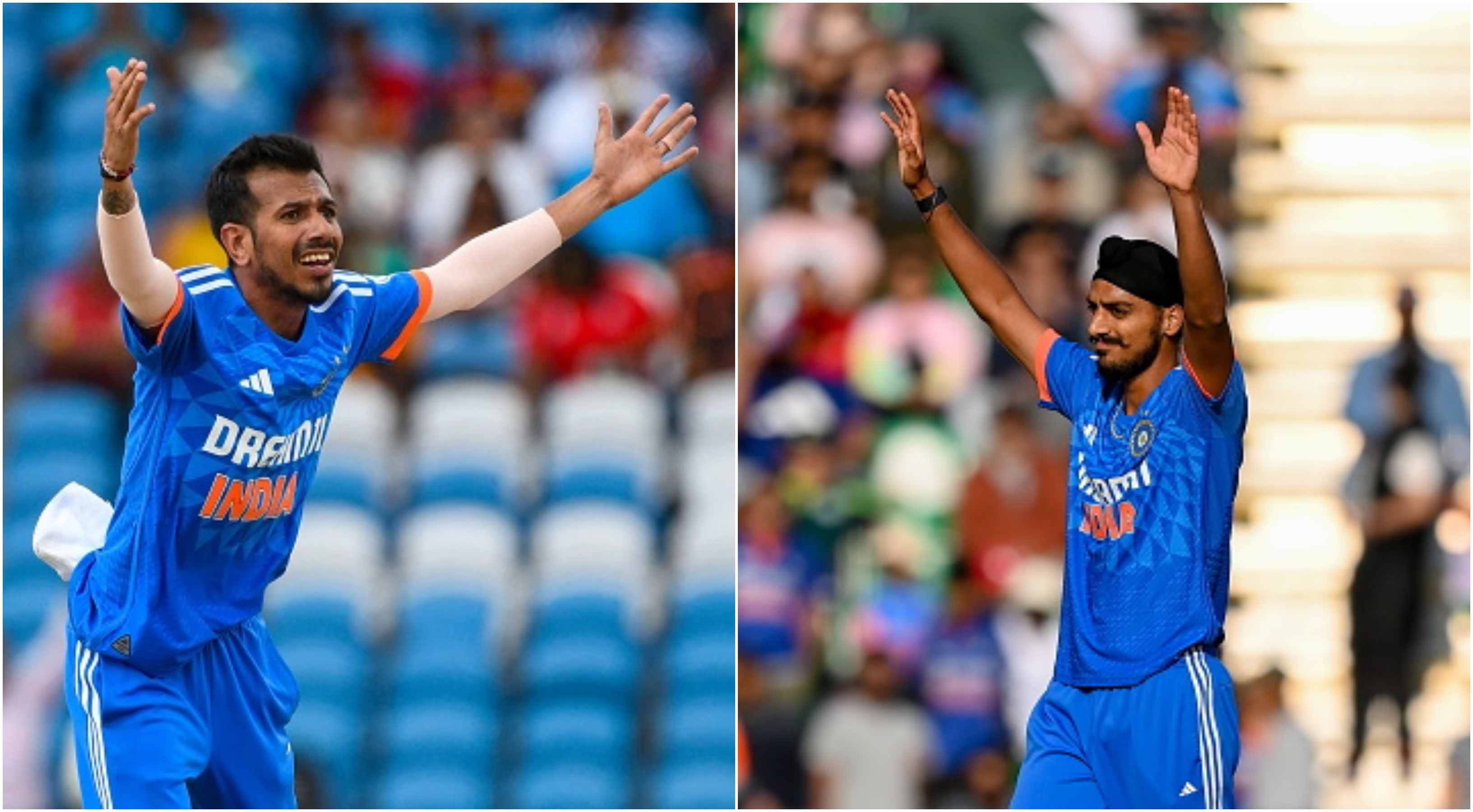 Yuzvendra Chahal and Arshdeep Singh were overlooked in the World Cup squad | Getty