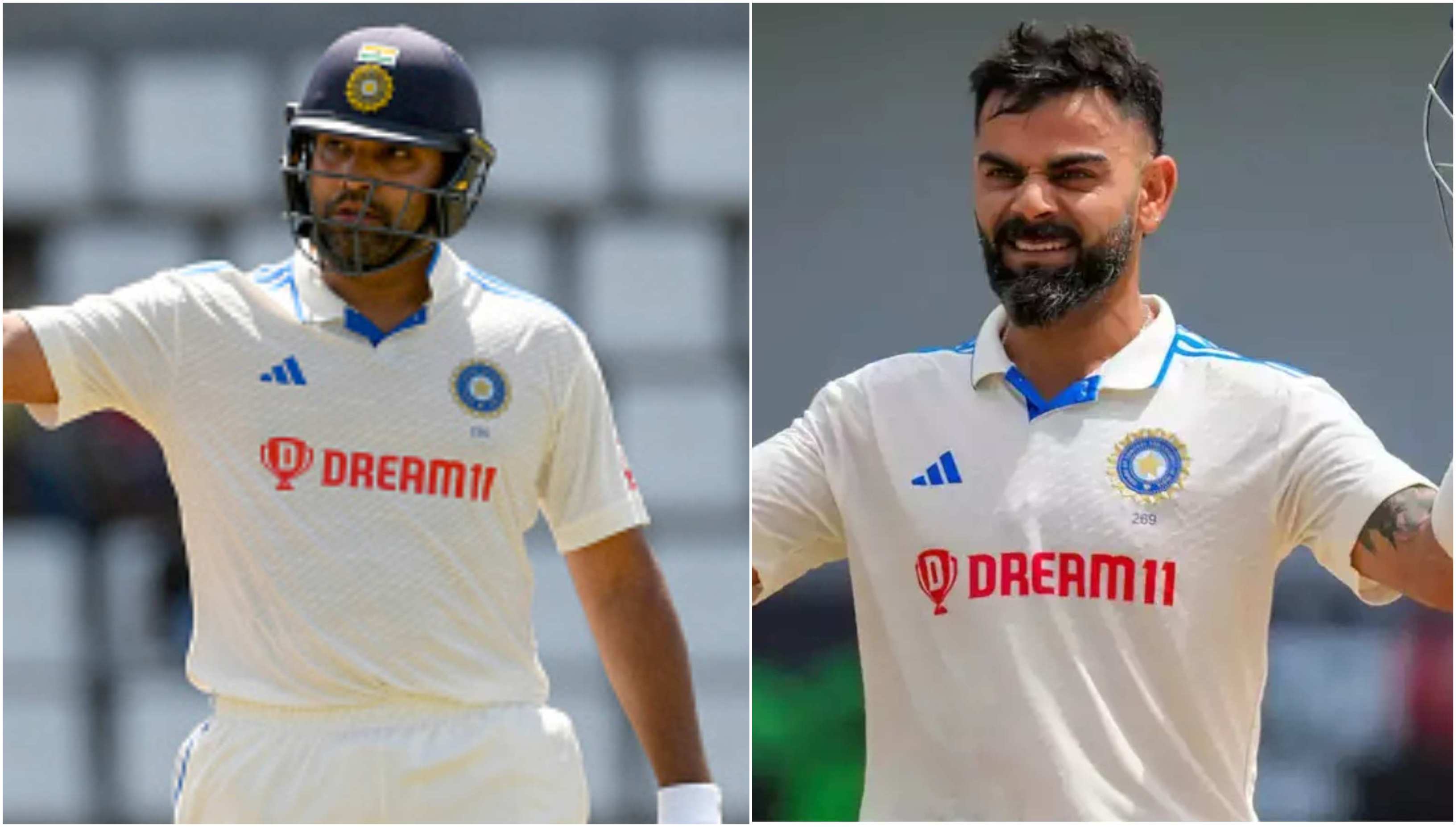 Rohit Sharma and Virat Kohli | Getty