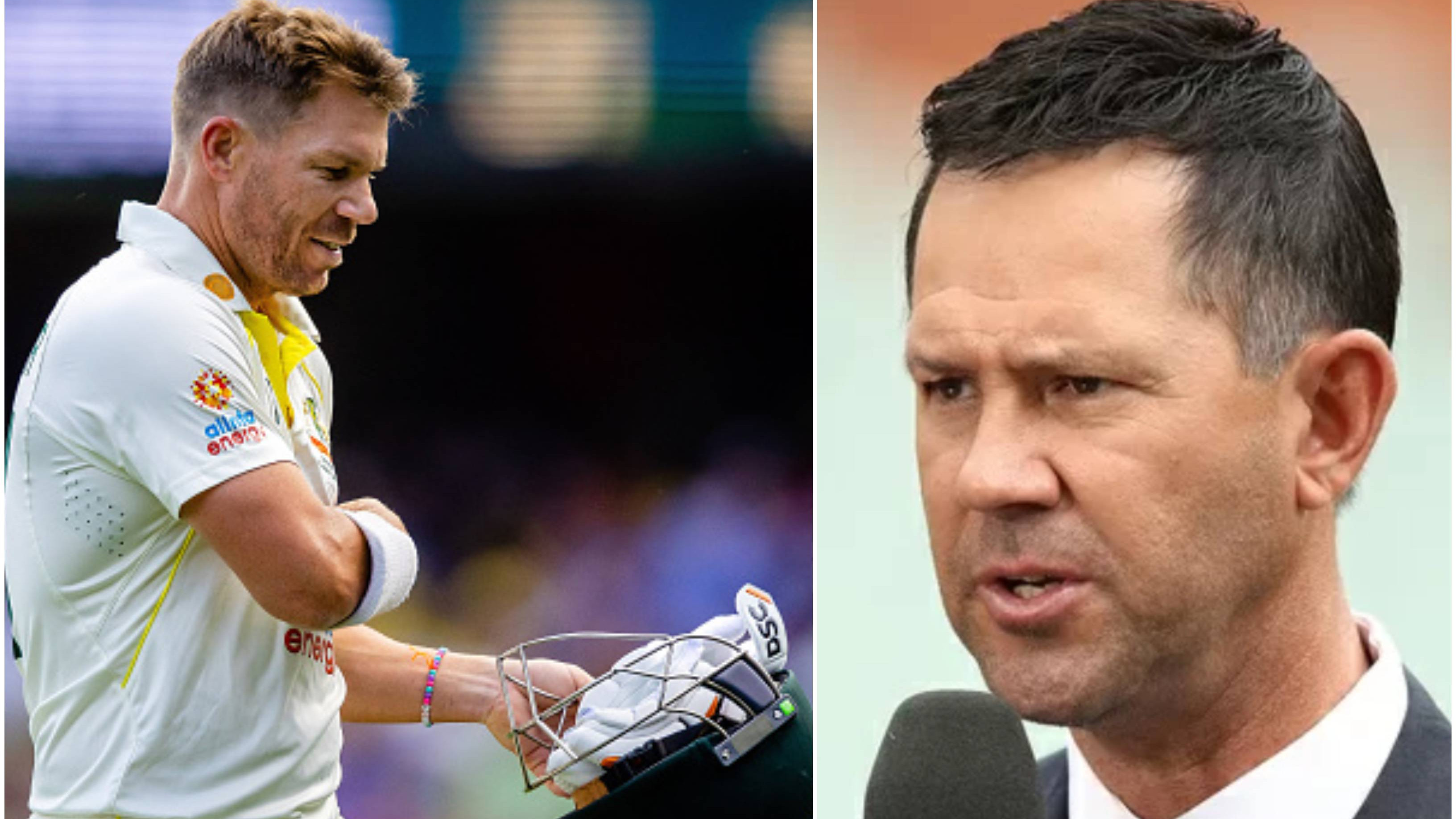 AUS v SA 2022-23: Ponting advises Warner to be realistic and look towards the future over his Test career