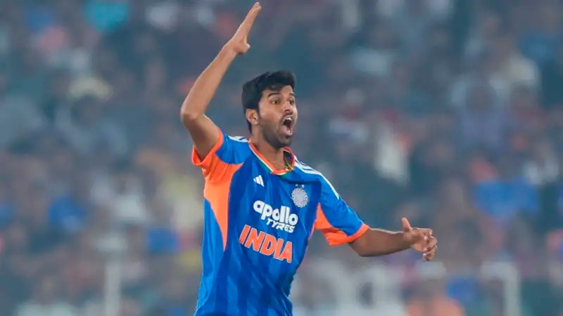 Washington Sundar last played for India in England | Getty