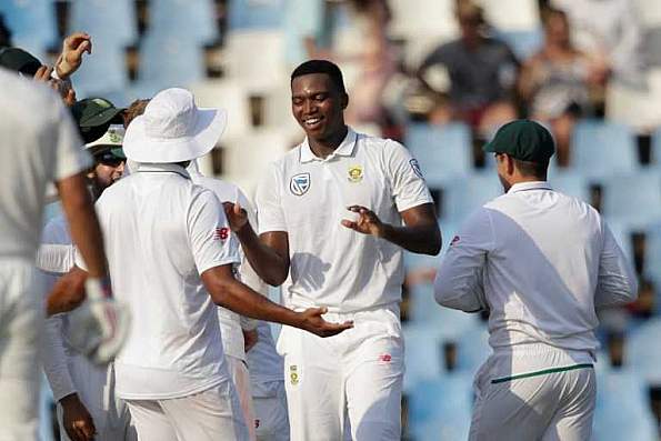 Lungi Ngidi scalped 6 wickets in South Africa's win at Centurion | AFP
