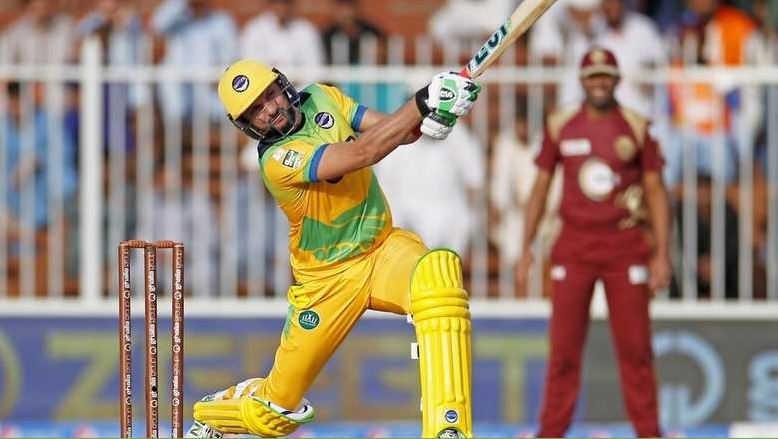 Afridi rolled back the years and smashed a 17-ball 59 against Northern Warriors | AFP 