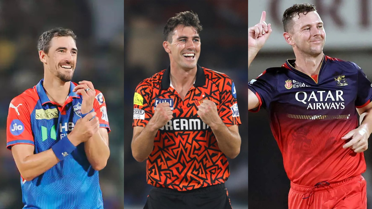 Mitchell Starc, Pat Cummins and Josh Hazlewood | BCCI-IPL