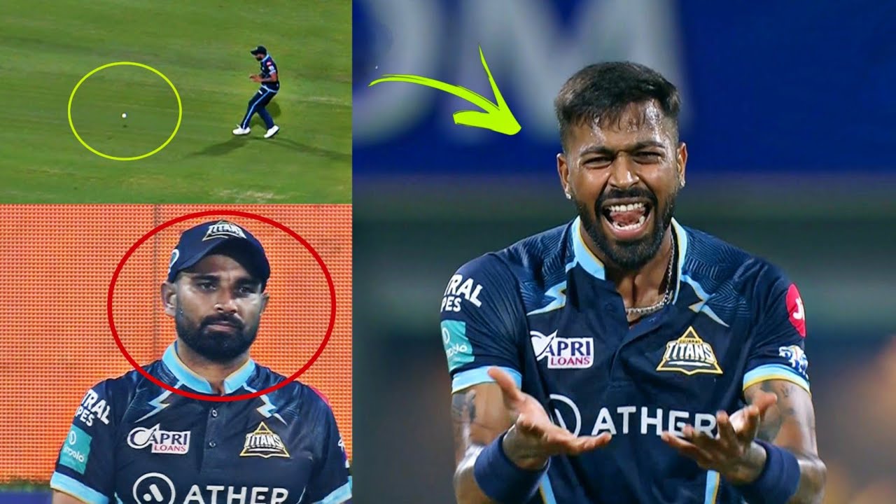 Hardik Pandya shouted at Mohammad Shami for not going for the catch | Twitter