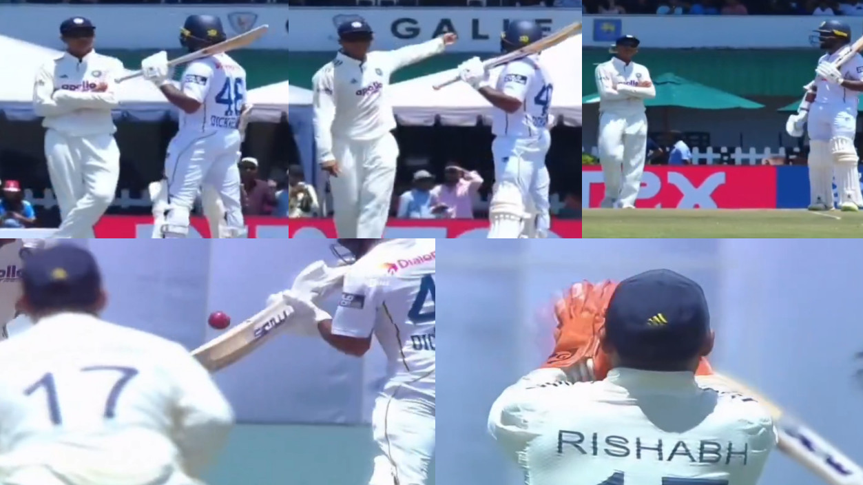 SL v IND 2026: WATCH- Mastermind Yashasvi Jaiswal eggs Niroshan Dickwella to hit a six; batter gets out playing rashly