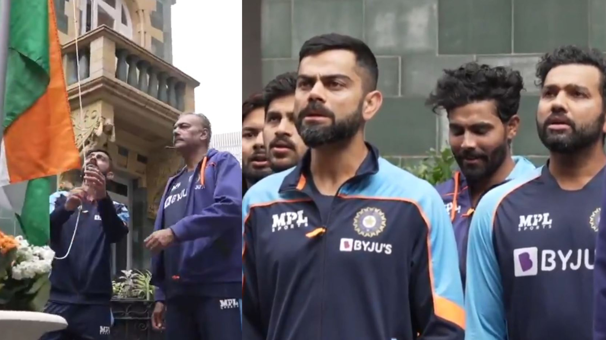 ENG v IND 2021: WATCH- Kohli, Shastri and Team India celebrate 75th Independence Day in UK