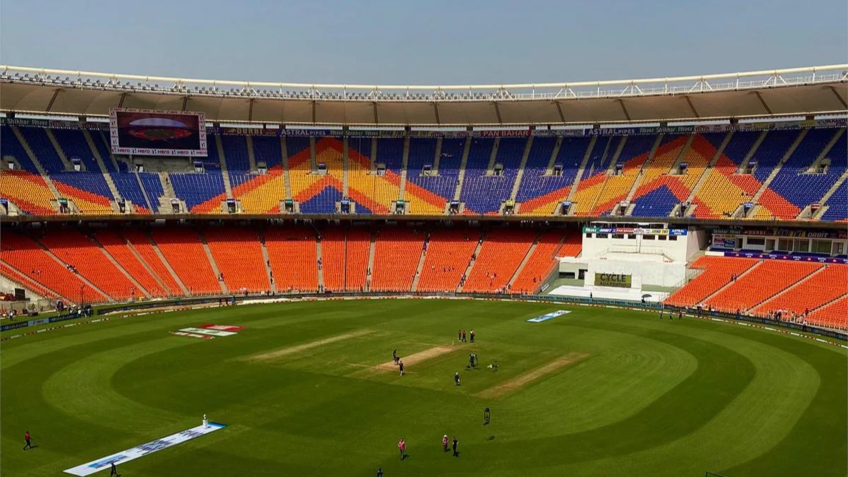 Narendra Modi stadium in Ahmedabad | Twitter