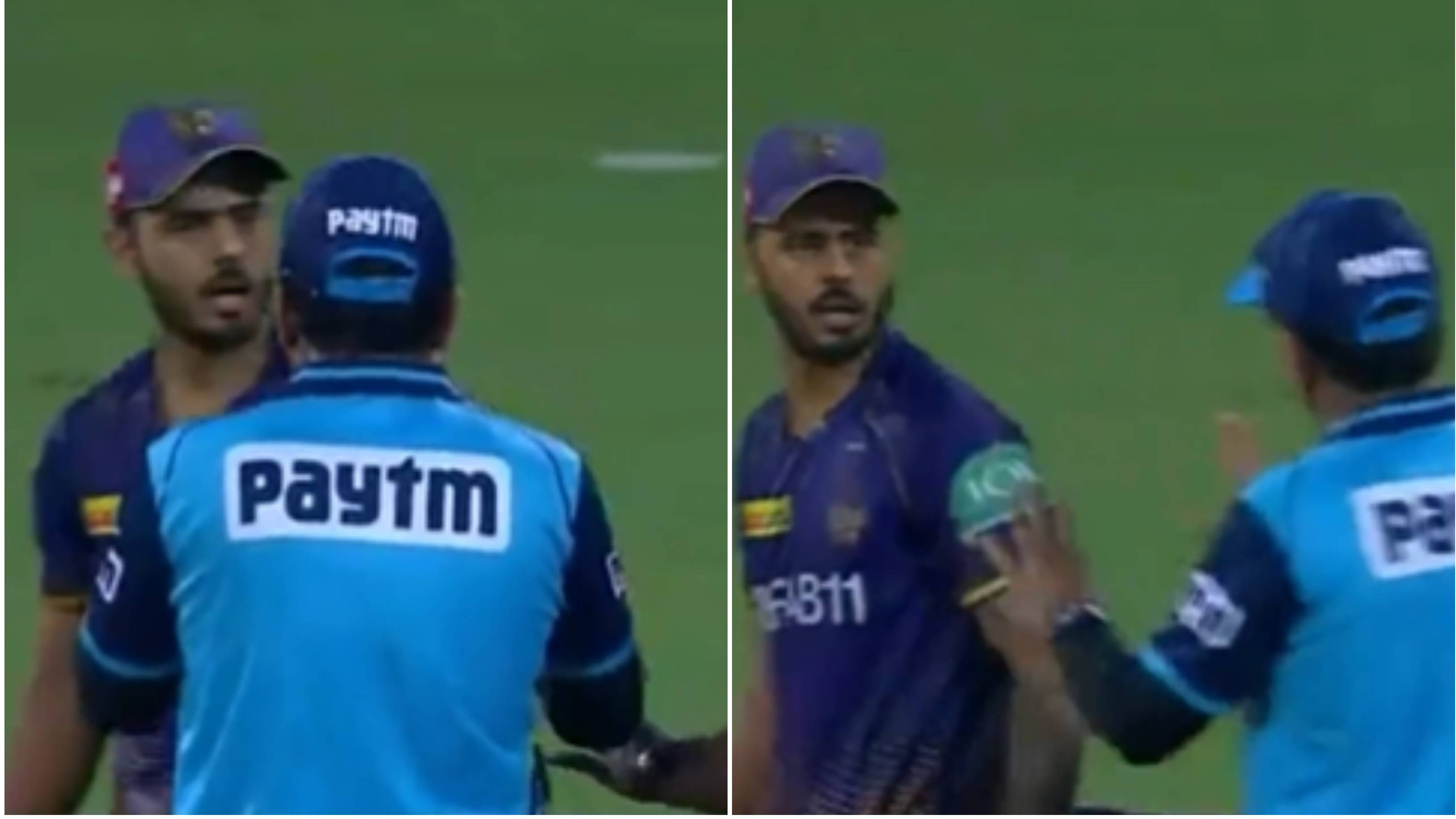 IPL 2023: WATCH – Nitish Rana’s heated argument with umpires after KKR receive punishment for slow over rate against CSK