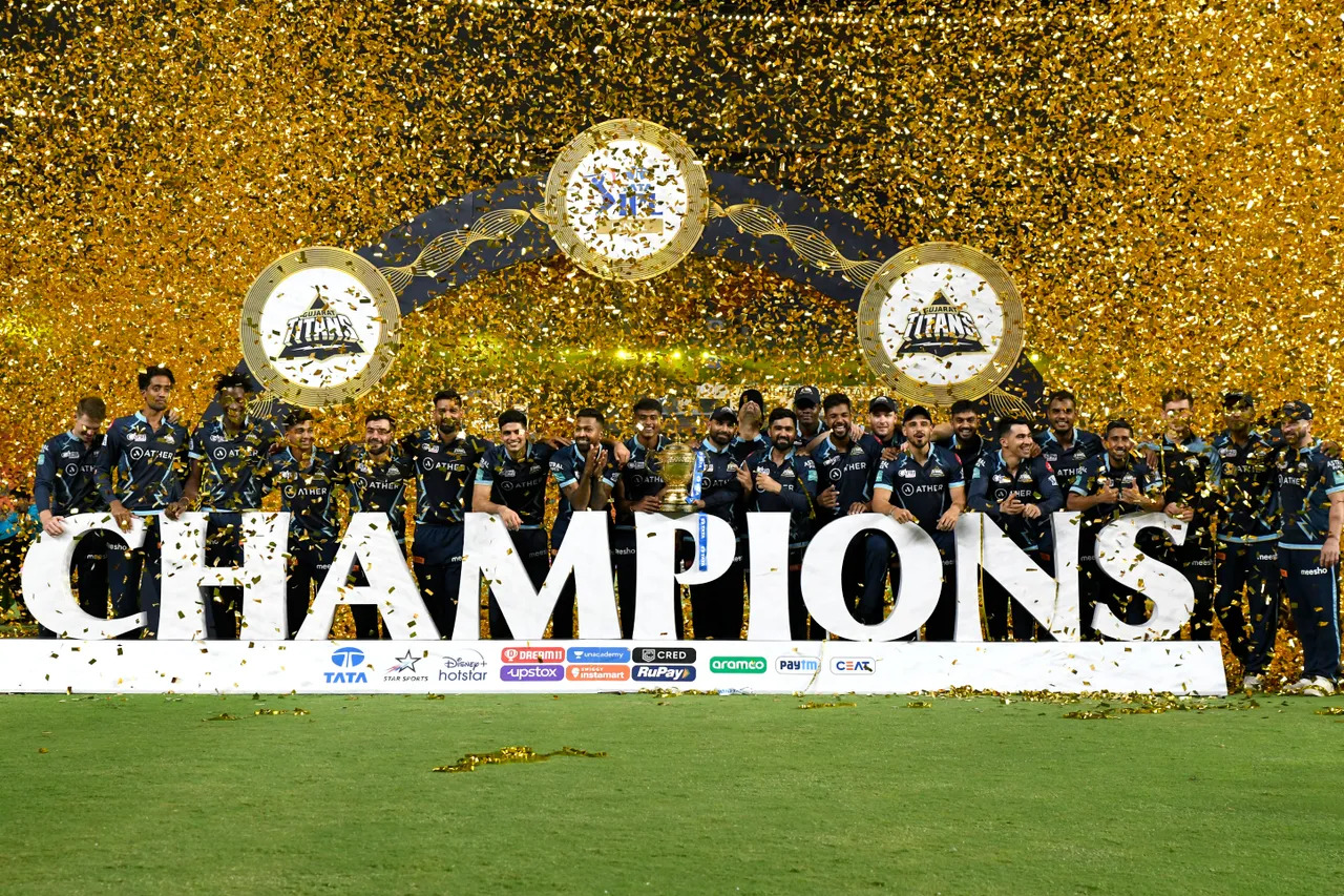The IPL 2022 champions Gujarat Titans | BCCI-IPL