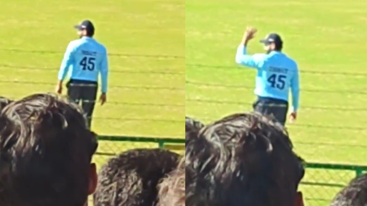 WATCH- “Rohit bhai vadapav kahoge”- Jaipur fan cheekily asks Mumbai batter; ex-India captain responds