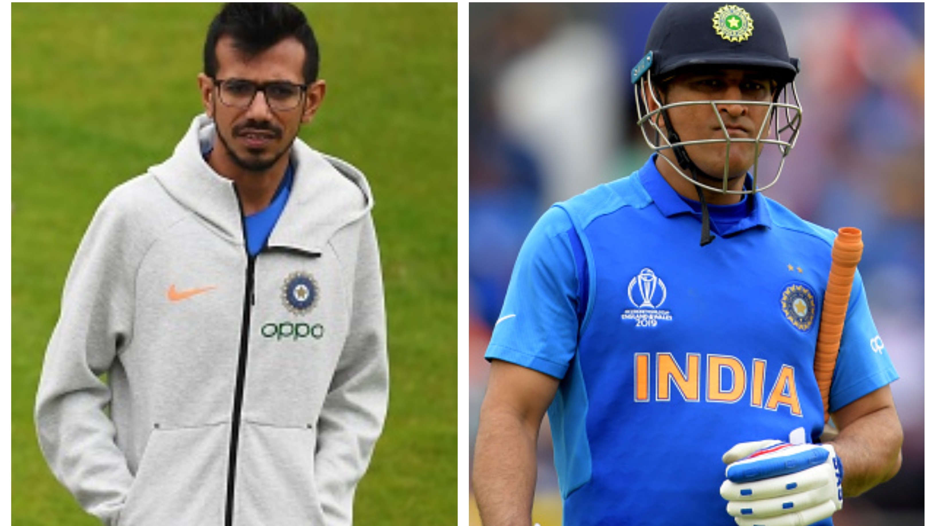 “I was trying to hold back my tears when Mahi bhai got out”, Chahal ...