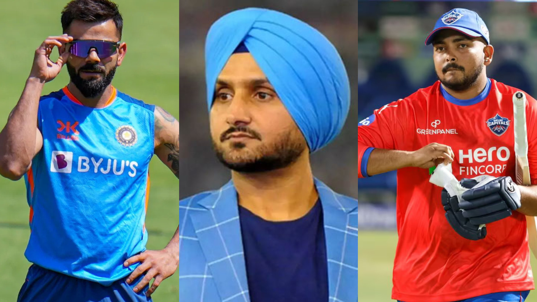 Harbhajan Singh suggests Prithvi Shaw should look at Virat Kohli for inspiration to get his fitness back