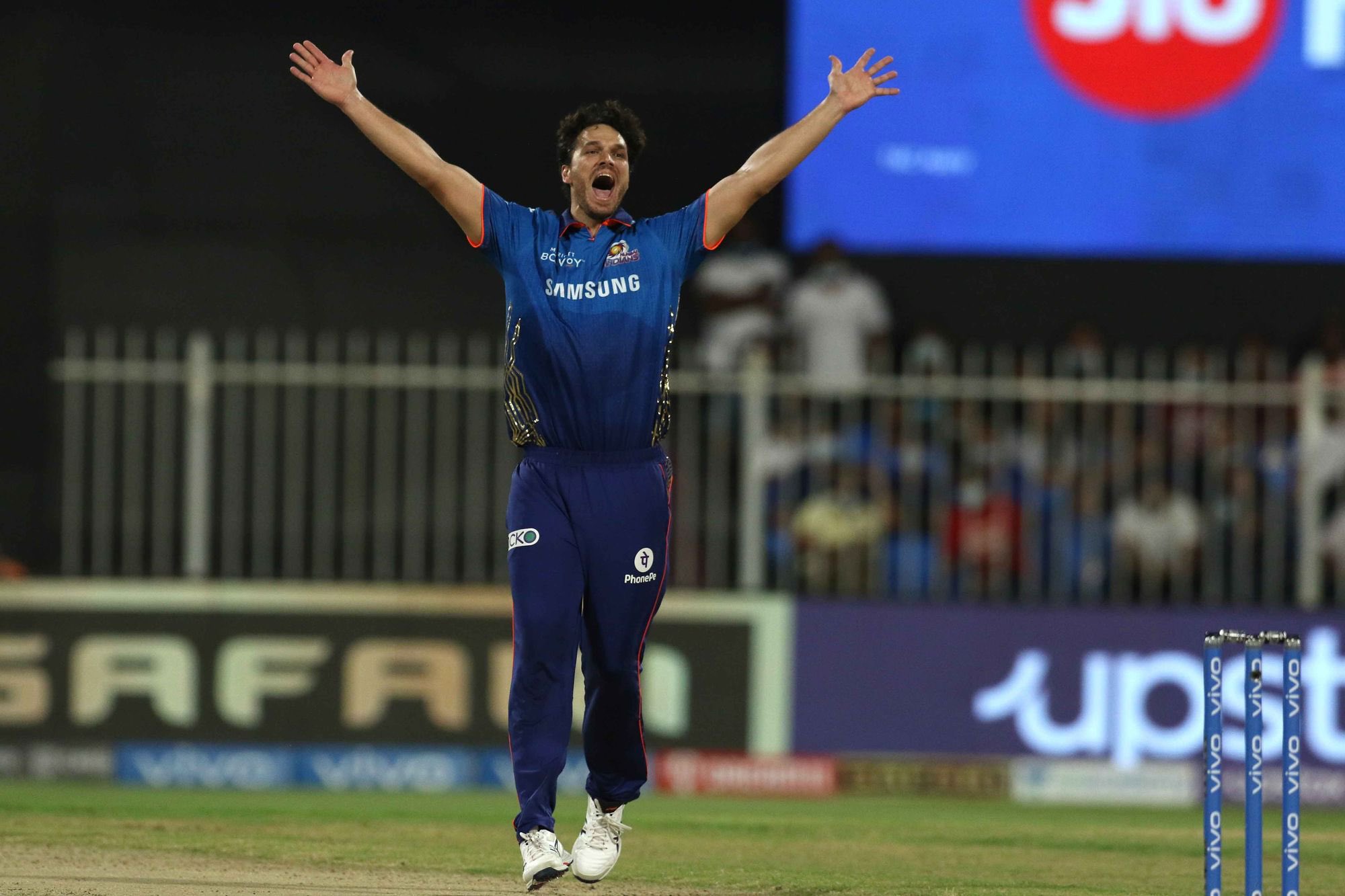 Nathan Coulter-Nile took four wickets for MI | BCCI/IPL