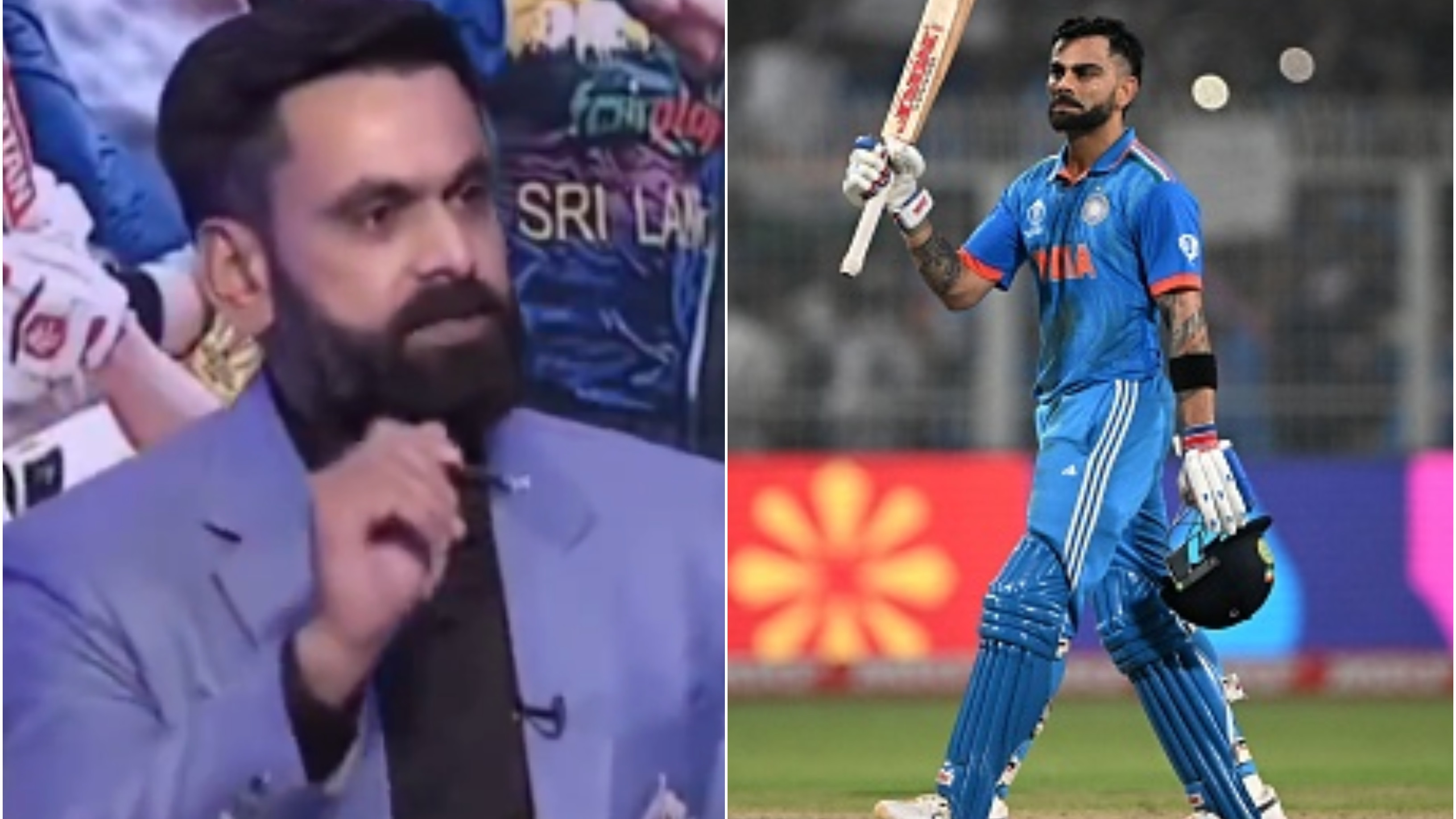 CWC 2023: WATCH – Mohammad Hafeez calls Virat Kohli “selfish” after his 49th ODI hundred vs South Africa