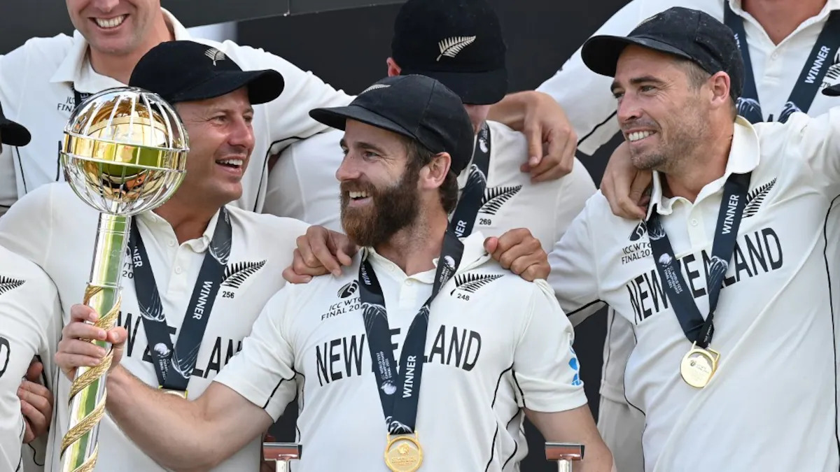 New Zealand won the WTC 2021 win under Kane Williamson's captaincy | Getty