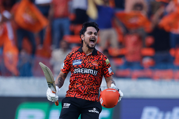 Ishan Kishan slammed a dazzling century in his debut match for SRH | Getty