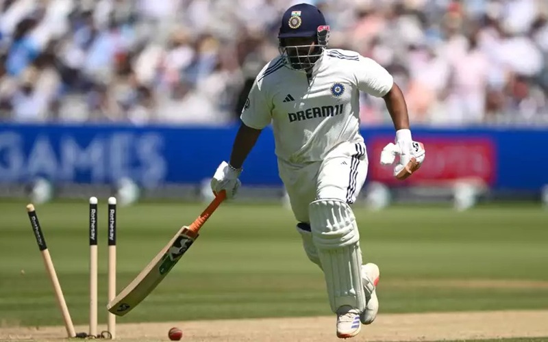 Rishabh Pant's needless run out at day 3 |  Getty