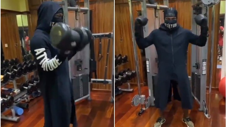 WATCH - Chris Gayle takes the 'Stay At Home' challenge; does workout in superhero outfit 
