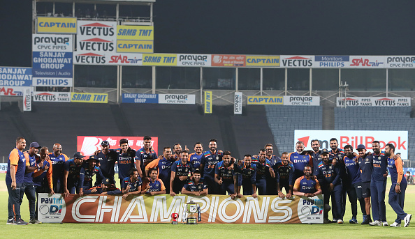 India won the ODI series against England on Sunday | Getty Images