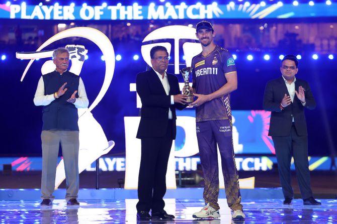 MItchell Starc was Player of the Final in IPL 2024 | BCCI-IPL