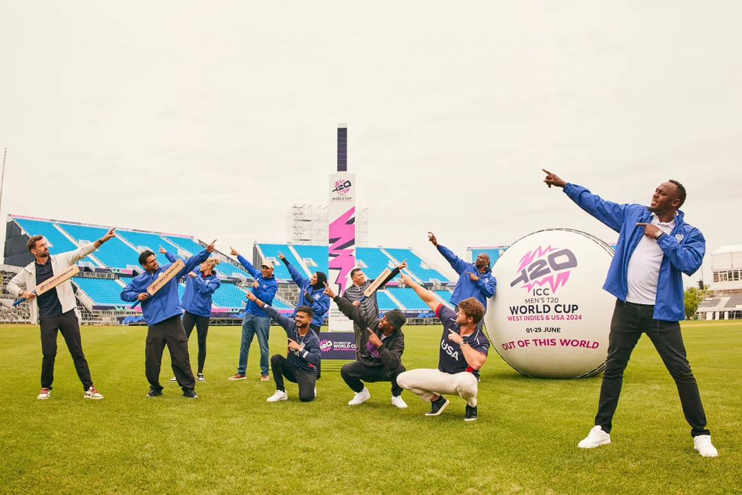  New York stadium was inaugurated in presence of T20 WC ambassador Usain Bolt | ICC