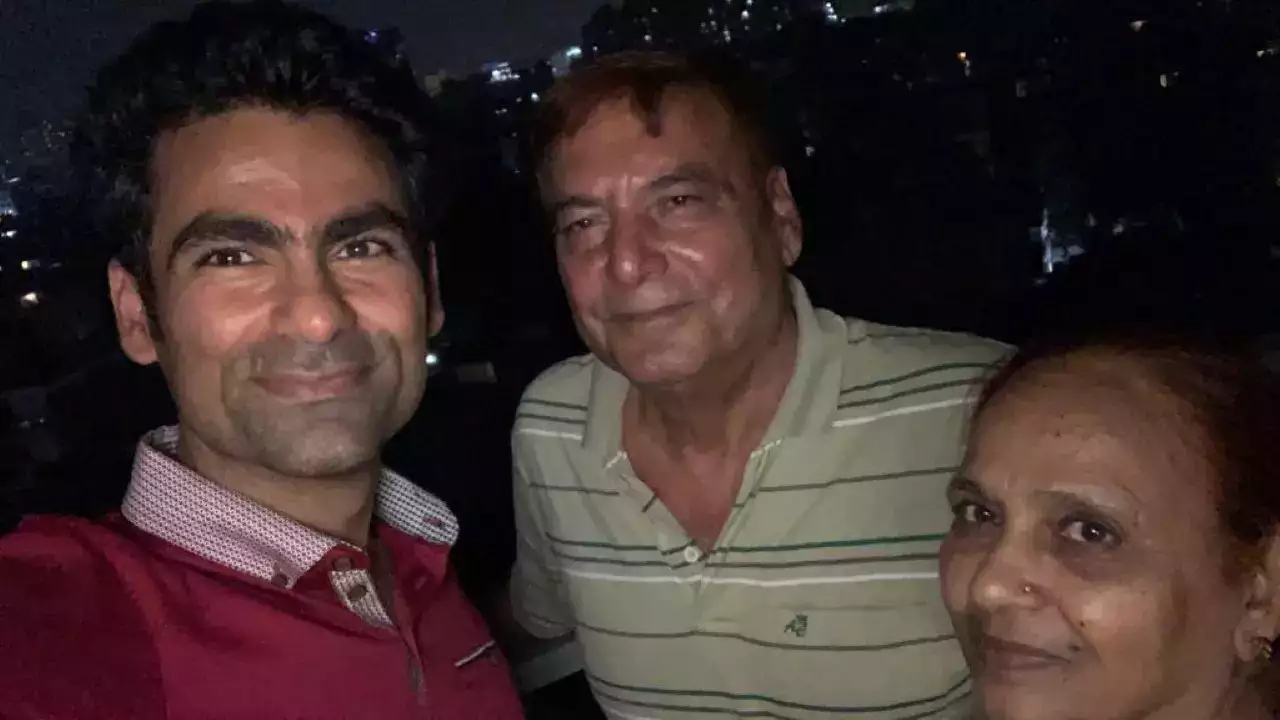 Mohammad Kaif with father Md. Tarif | Instagram