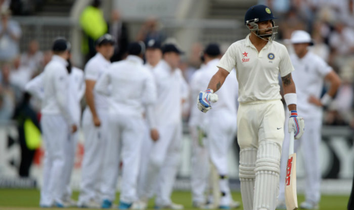 Virat Kohli had a horrid tour of England in 2014 in Tests | GETTY