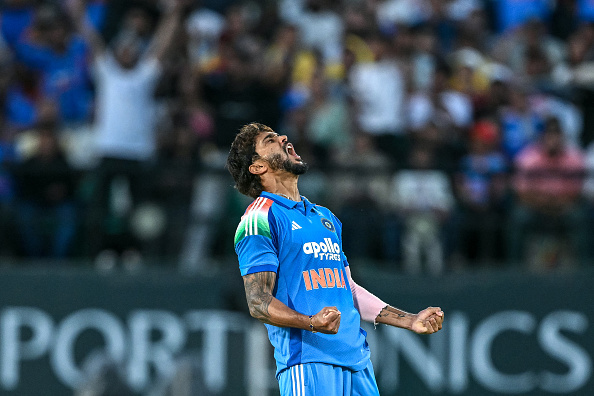 Nitish Reddy picked two wickets as India won the first ODI by 7 wickets | Getty