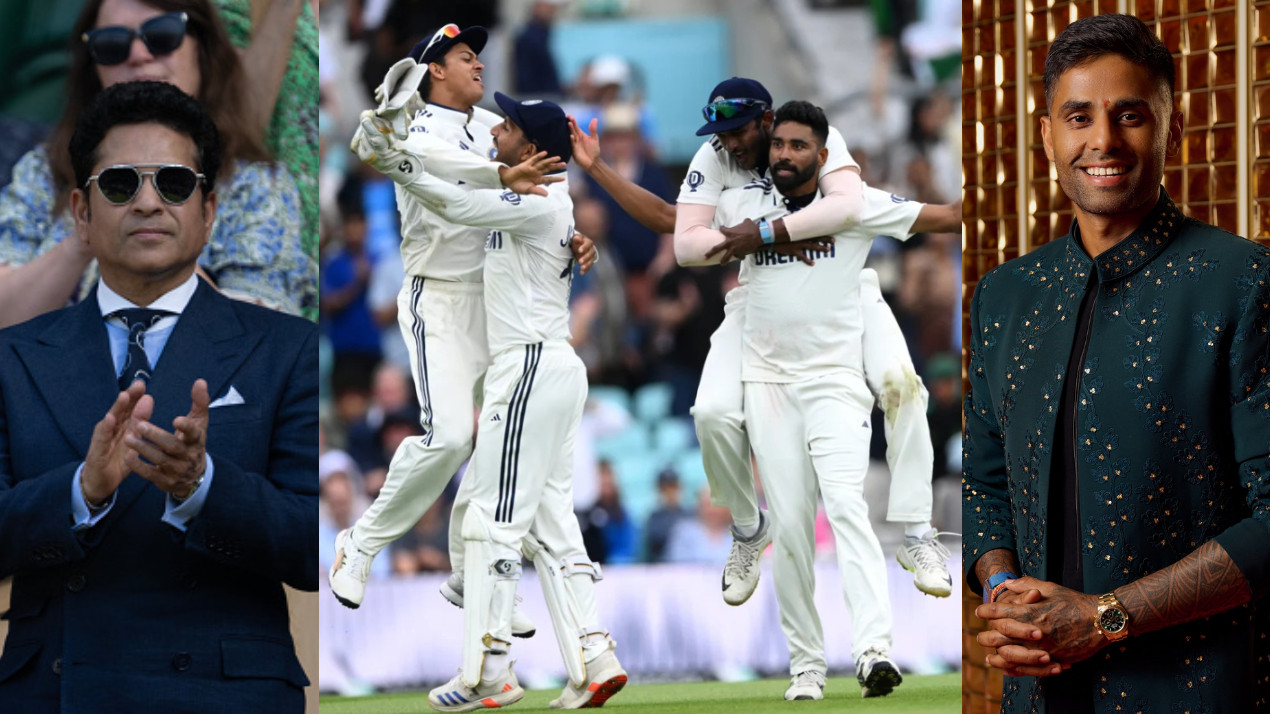 ENG v IND 2025: Indian cricket fraternity rejoices at India's 6-run win in the Oval Test to level series 2-2