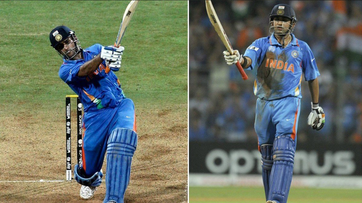 Gautam Gambhir's 97 was overshadowed by MS Dhoni's 91* and World Cup-winning six | Getty