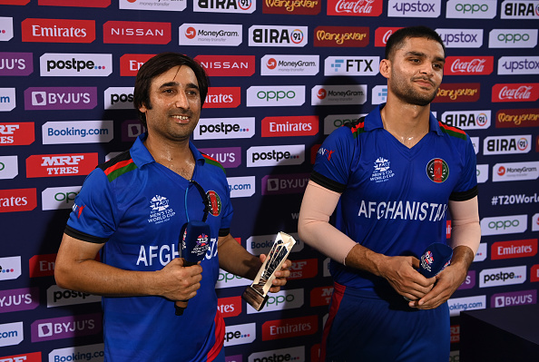 Naveen-ul-Haq and Asghar Afghan | Getty Images