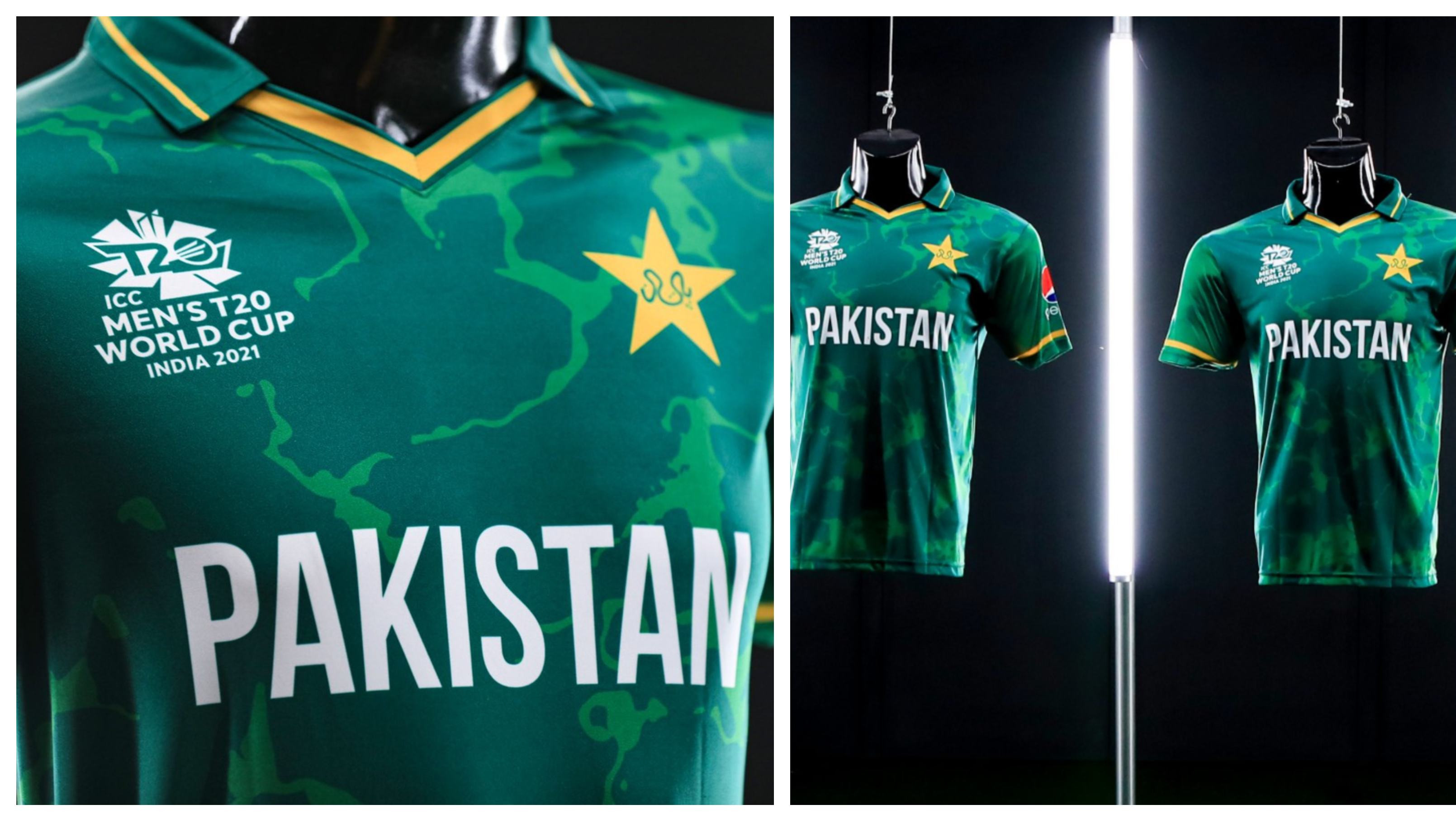 T20 World Cup 2021: PCB launches Pakistan cricket team’s new jersey with ‘India 2021’ logo 