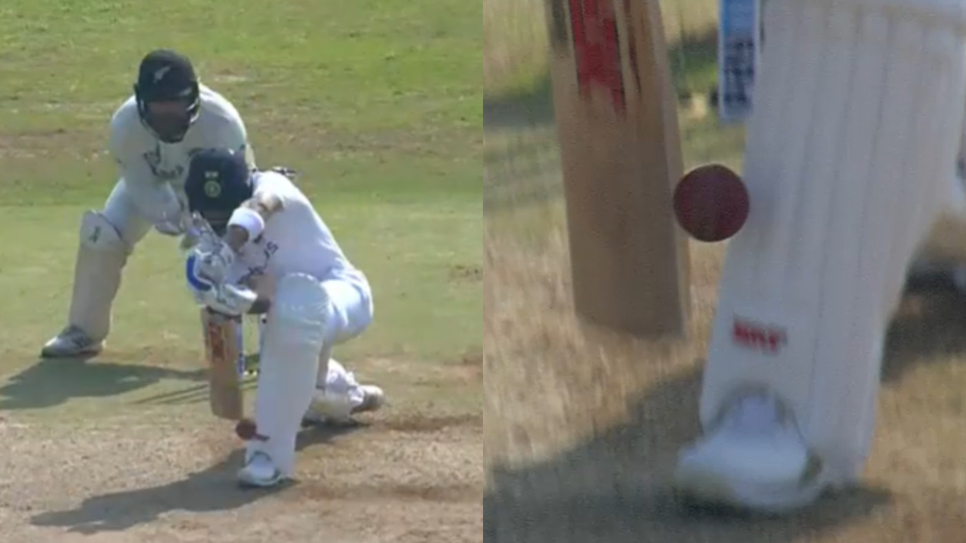 IND v NZ 2021: WATCH - Virat Kohli gets out to a controversial LBW decision 