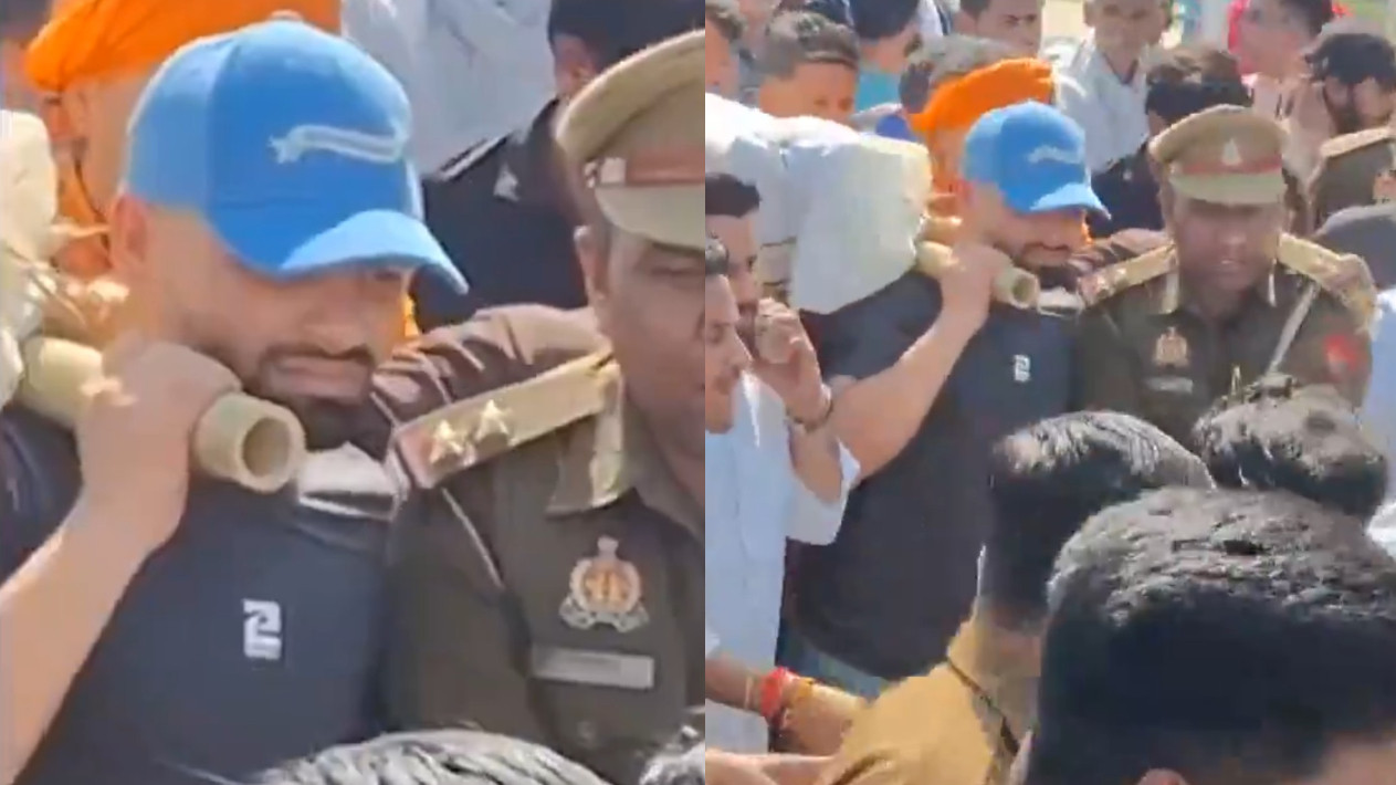 WATCH- Rinku Singh bids emotional farewell to his father; carries his body to performs last rites