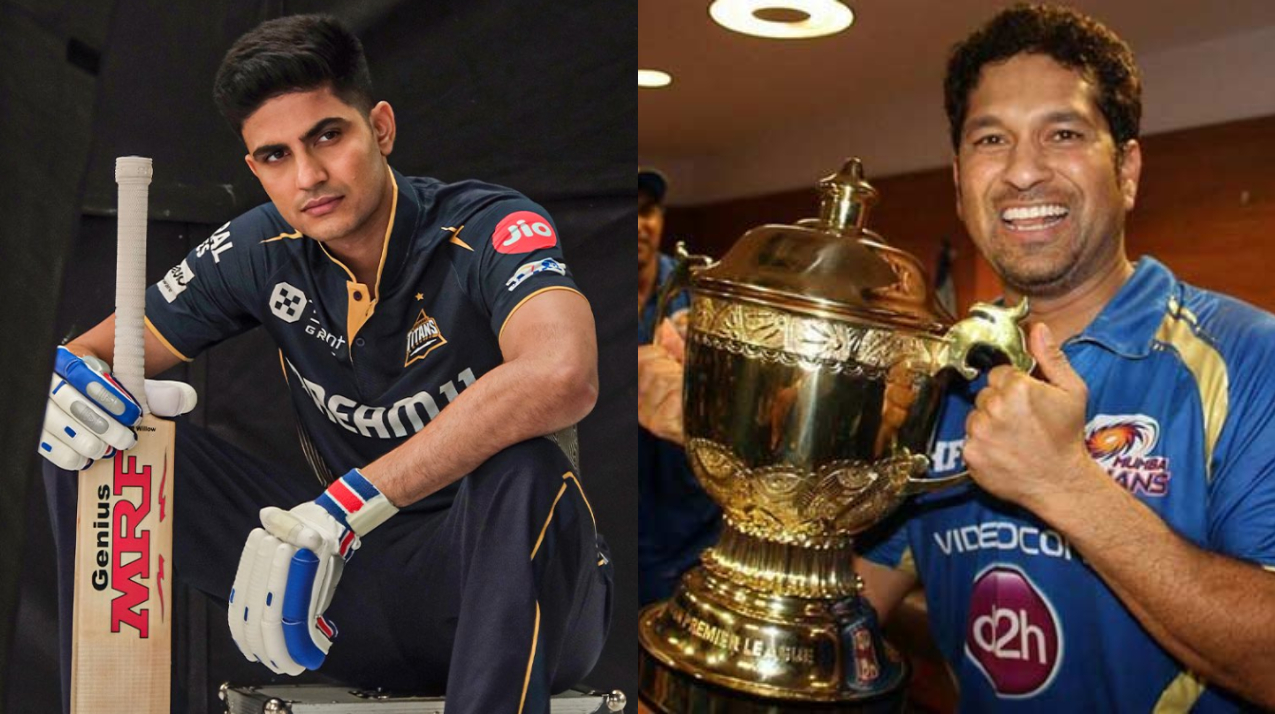 Shubman Gill and Sachin Tendulkar | GT X / BCCI-IPL