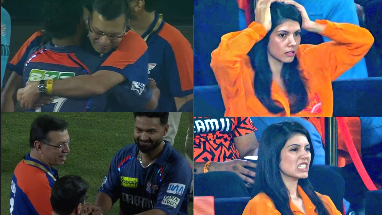 IPL 2025: Sanjiv Goenka gives LSG captain Rishabh Pant a tight hug; Kavya Maran stunned as SRH suffer a huge defeat