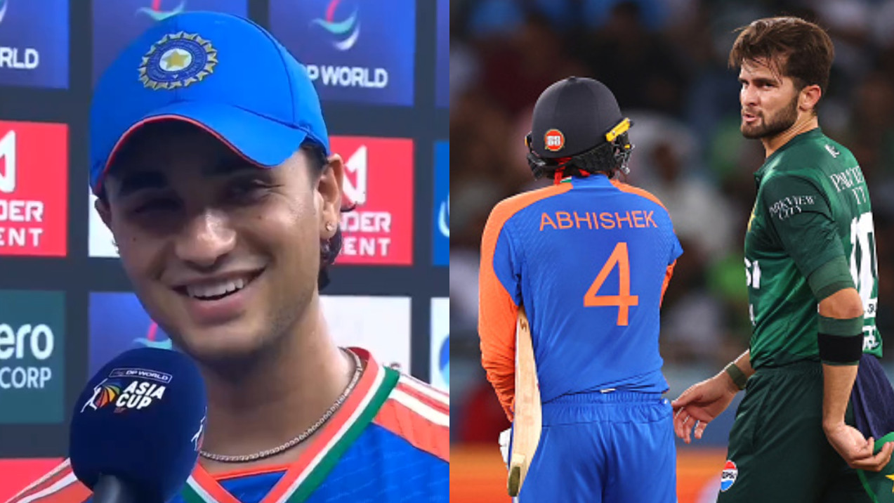 Asia Cup 2025: WATCH- “Any of the premium fast bowlers”- Abhishek Sharma’s cheeky dig at Shaheen Afridi