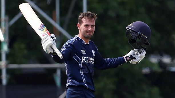 Calum Macleod hita brilliant century in Scotland's ODI win over England | Reuters