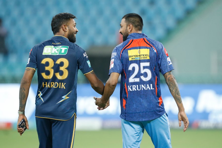 Hardik and Krunal Pandya | GT Twitter