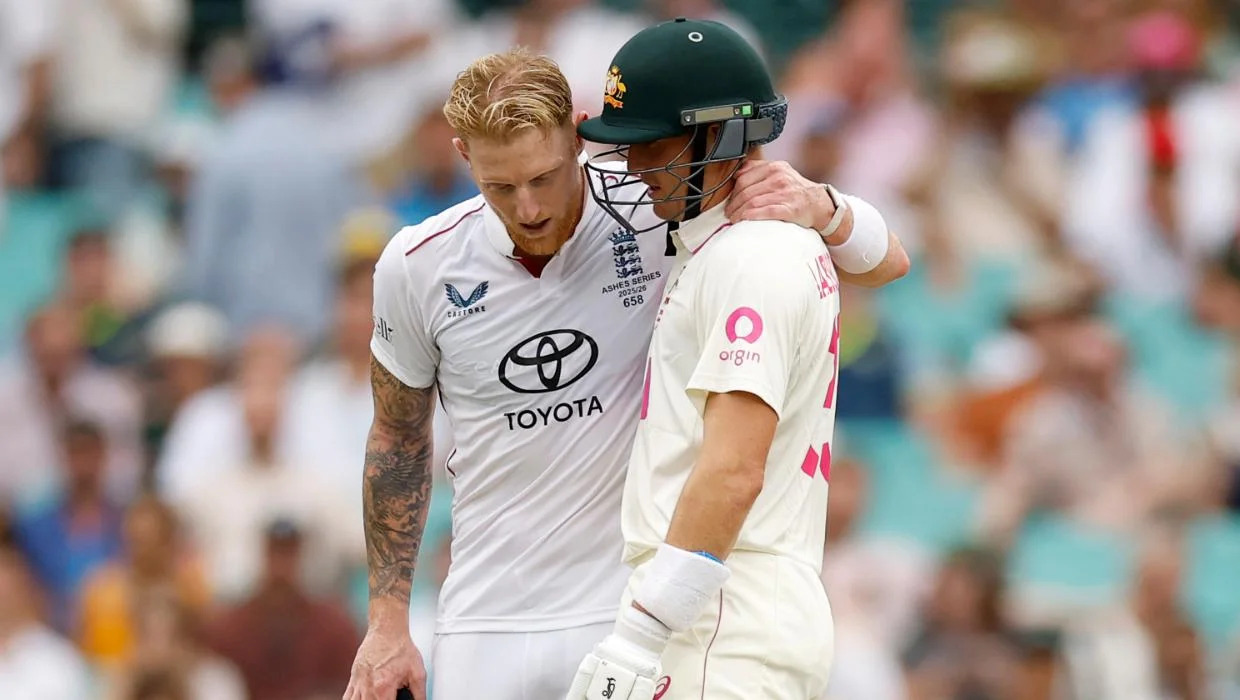 Ben Stokes and Marnus Labuschagne had a heated exchange on day two | Getty
