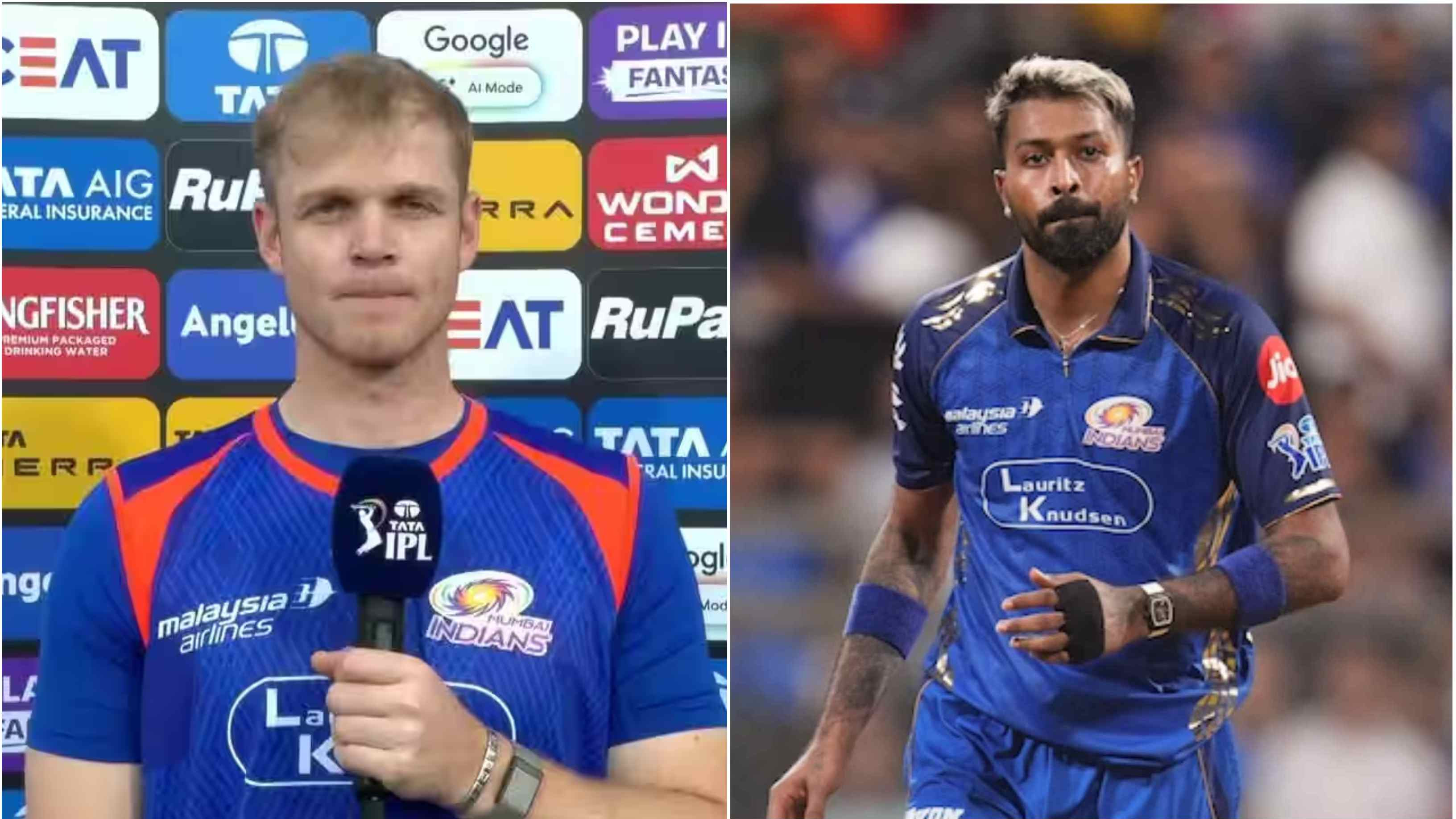 IPL 2026: “We've missed his presence,” Corbin Bosch on Hardik Pandya’s unavailability amid MI’s dismal campaign