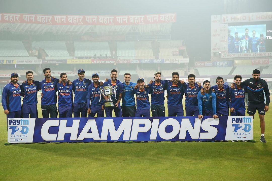 Team India won the series | Instagram