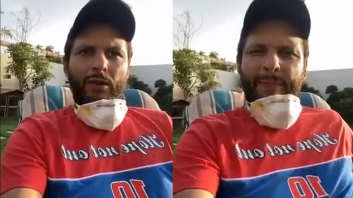 WATCH: Shahid Afridi shares update on his health; says keep taking precautions