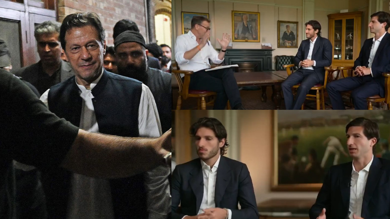 WATCH- “Trying to kill him in there”- Imran Khan’s sons Sulaiman and Kasim fear for their father’s life; reveal his plight in prison
