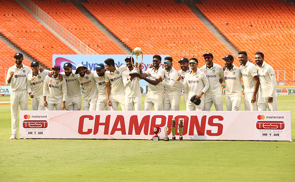 India defeated Australia in the Border-Gavaskar Trophy earlier this year | Getty