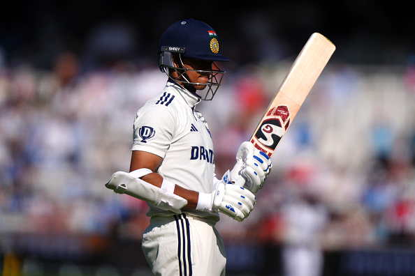 Yashasvi Jaiswal's wild shot to Jofra Archer set the tone for India's chase of 193 | Getty