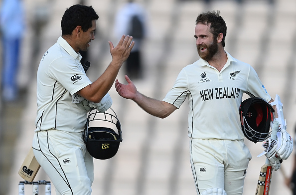 Ross Taylor and Kane Williamson took their team home with unbeaten knocks of 47 and 52 respectively | Getty