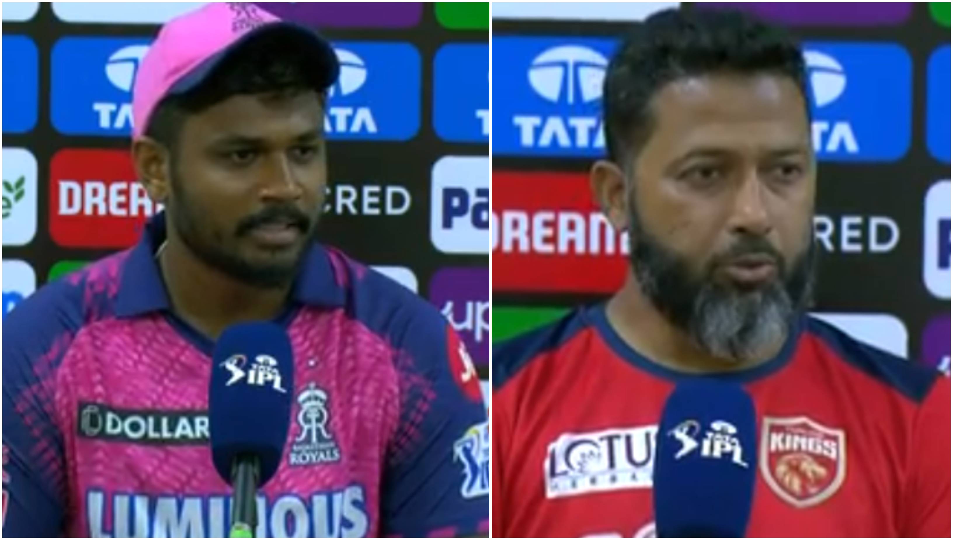 Sanju Samson and Wasim Jaffer | BCCI-IPL