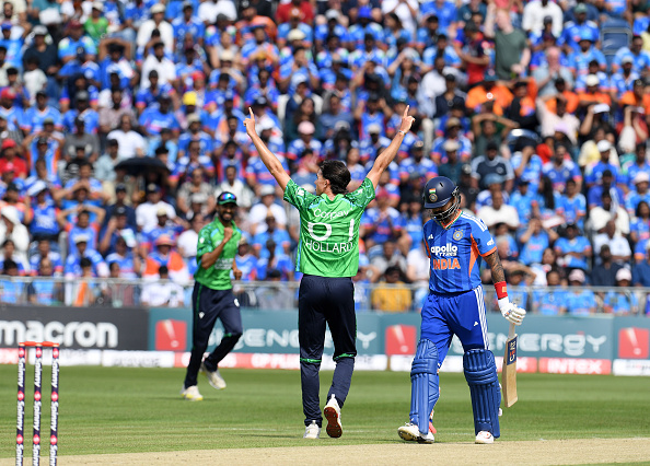 India lost the first T20I to Ireland by 34 runs | Getty