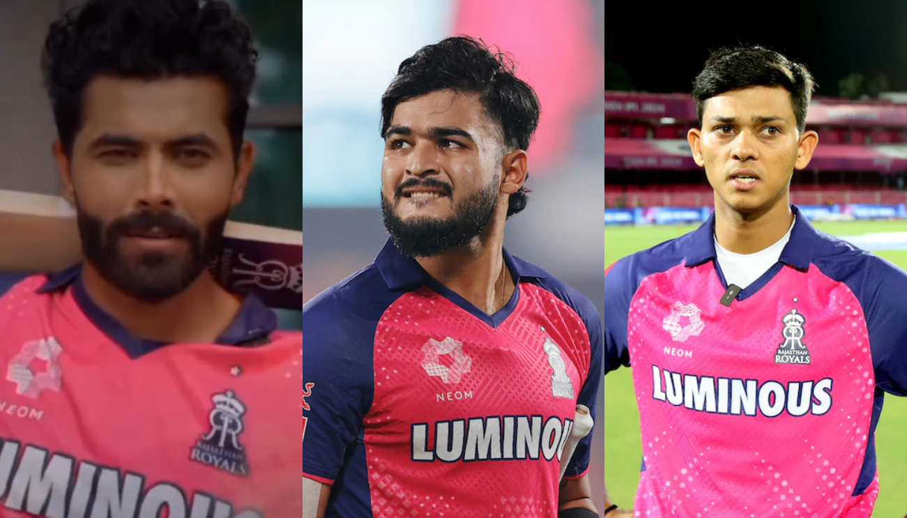 Ravindra Jadeja, Riyan Parag, Yashasvi Jaiswal- 3 RR captaincy contenders | X/IPL-BCCI